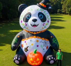 Cartoon3-387 Halloween Panda Inflatable Cartoons