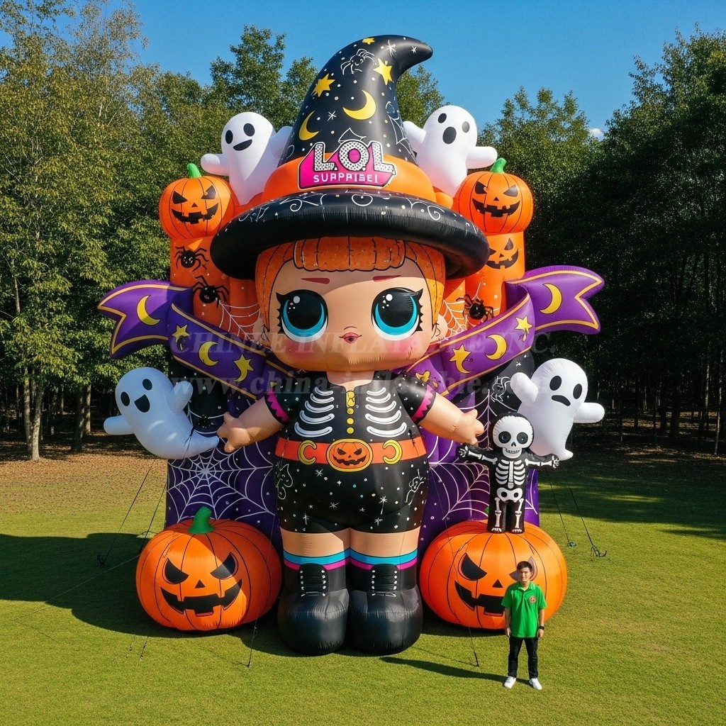 Cartoon3-393 L.O.L. Surprise Halloween Witch Inflatable Cartoons