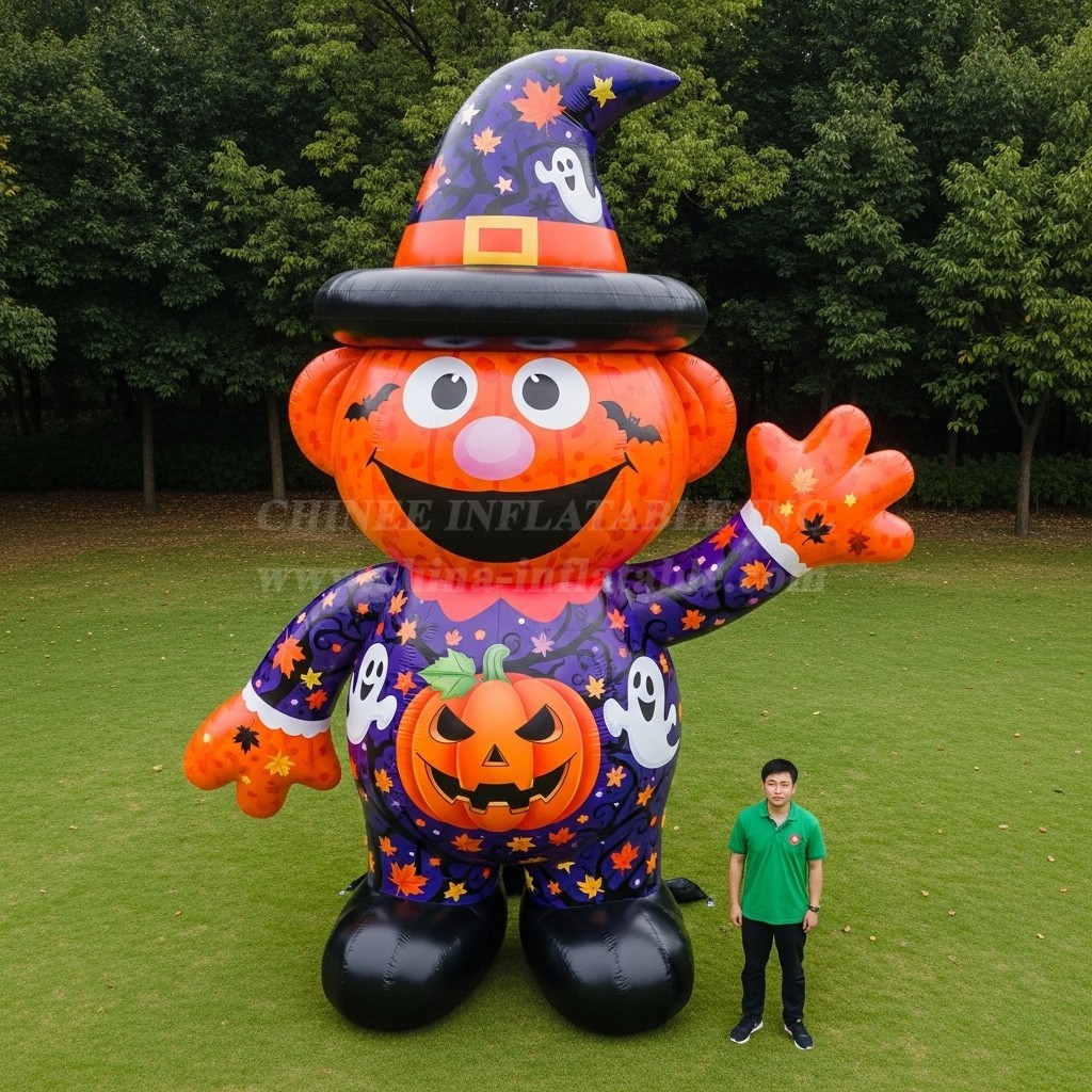 Cartoon3-399 Halloween Witch Inflatable Cartoons