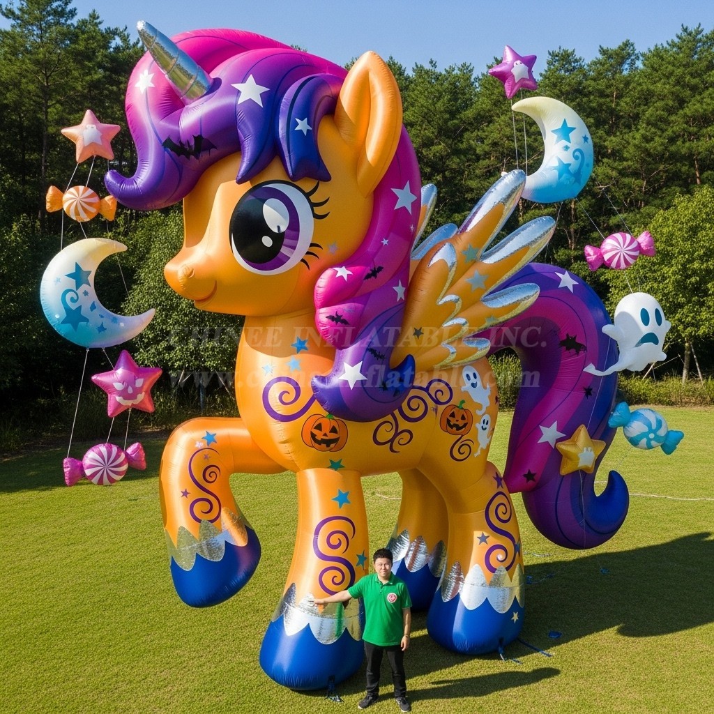 Cartoon3-400 Unicorn Inflatable Cartoons