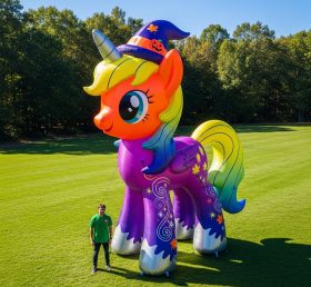 Cartoon3-401 Halloween Unicorn Inflatable Cartoons
