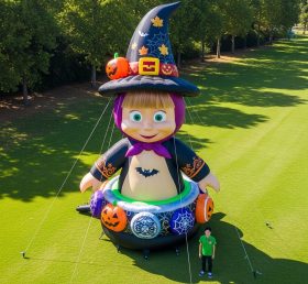Cartoon3-412 Halloween Masha and The Bear Inflatable Cartoons