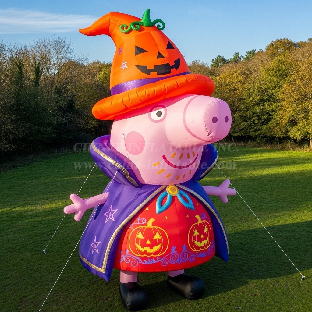 Cartoon3-420 Peppa Pig Halloween Inflatable Cartoon