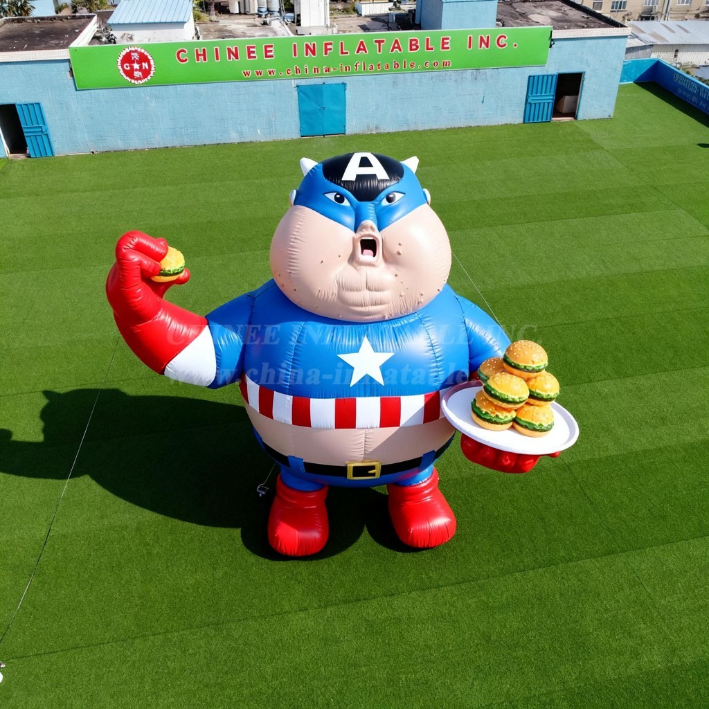 Cartoon3-424 Captain America Inflatable Cartoons