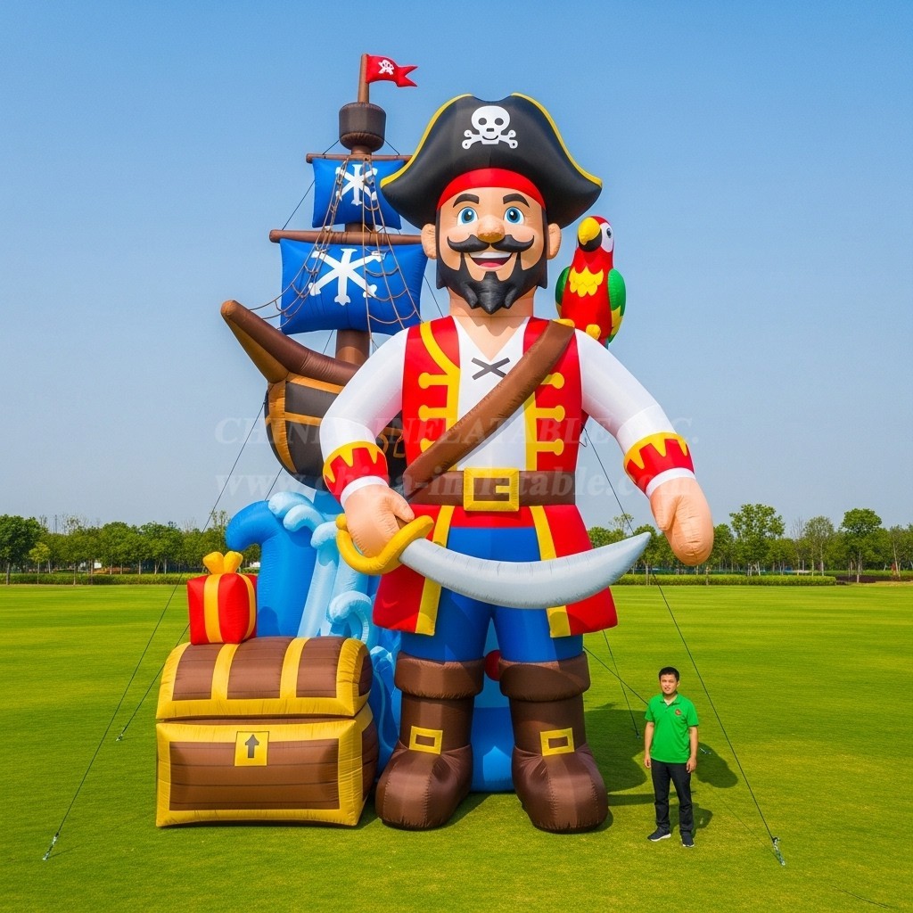 Cartoon3-434 Pirate Theme Inflatable Cartoon