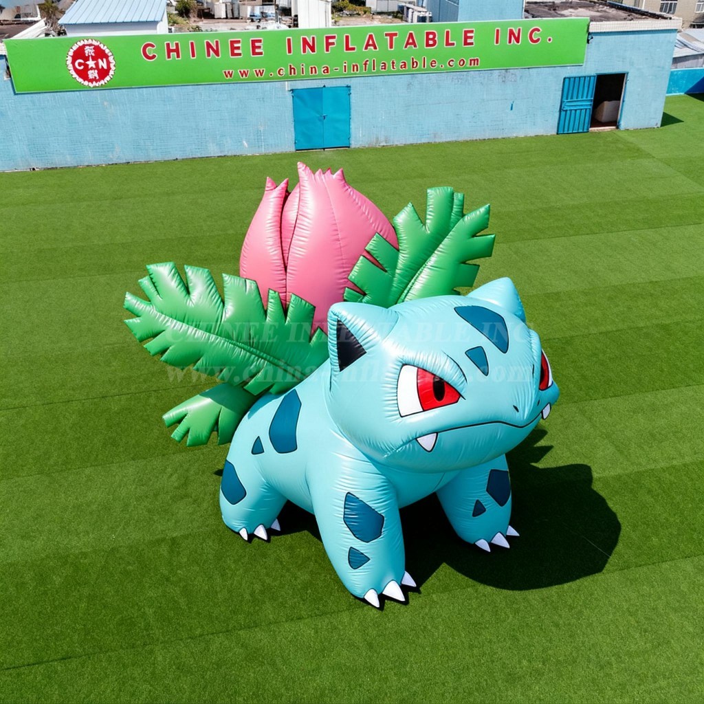 Cartoon3-437 Pokémon Bulbasaur Inflatable Cartoons