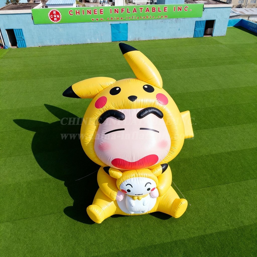 Cartoon3-446 Crayon Shin-chan Pikachu Inflatable Cartoons
