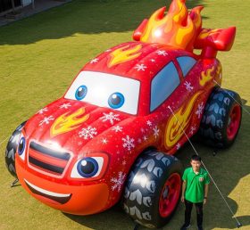 Cartoon3-448 Monster Truck Theme Inflatable Cartoons