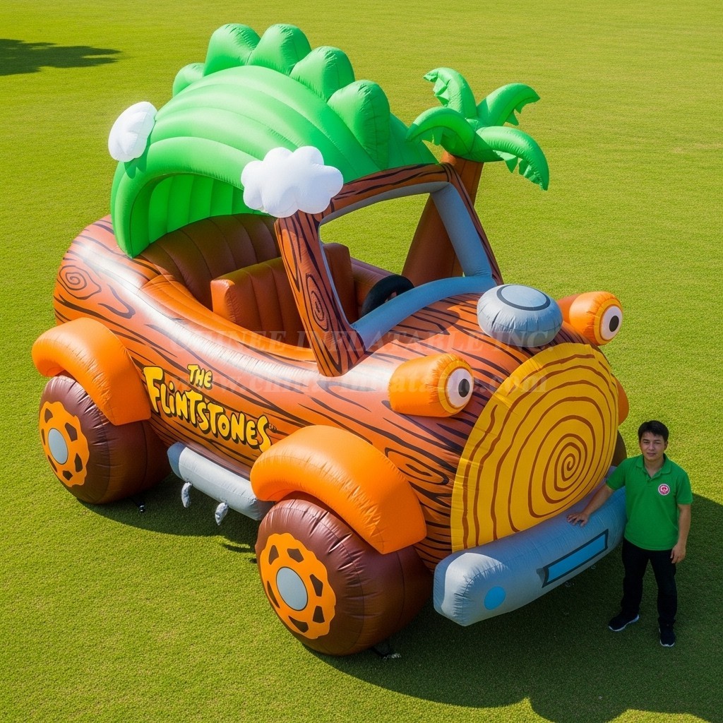 Cartoon3-451 The Flintstones Car Inflatable Model Product