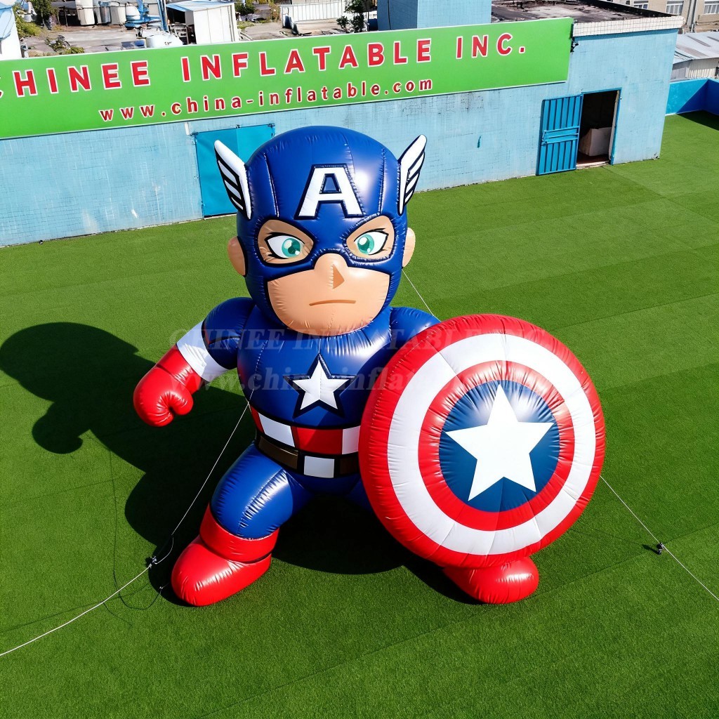 Cartoon3-495 Captain America Inflatable Cartoons