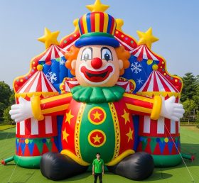 Cartoon3-513 Circus Clown Inflatable Cartoons