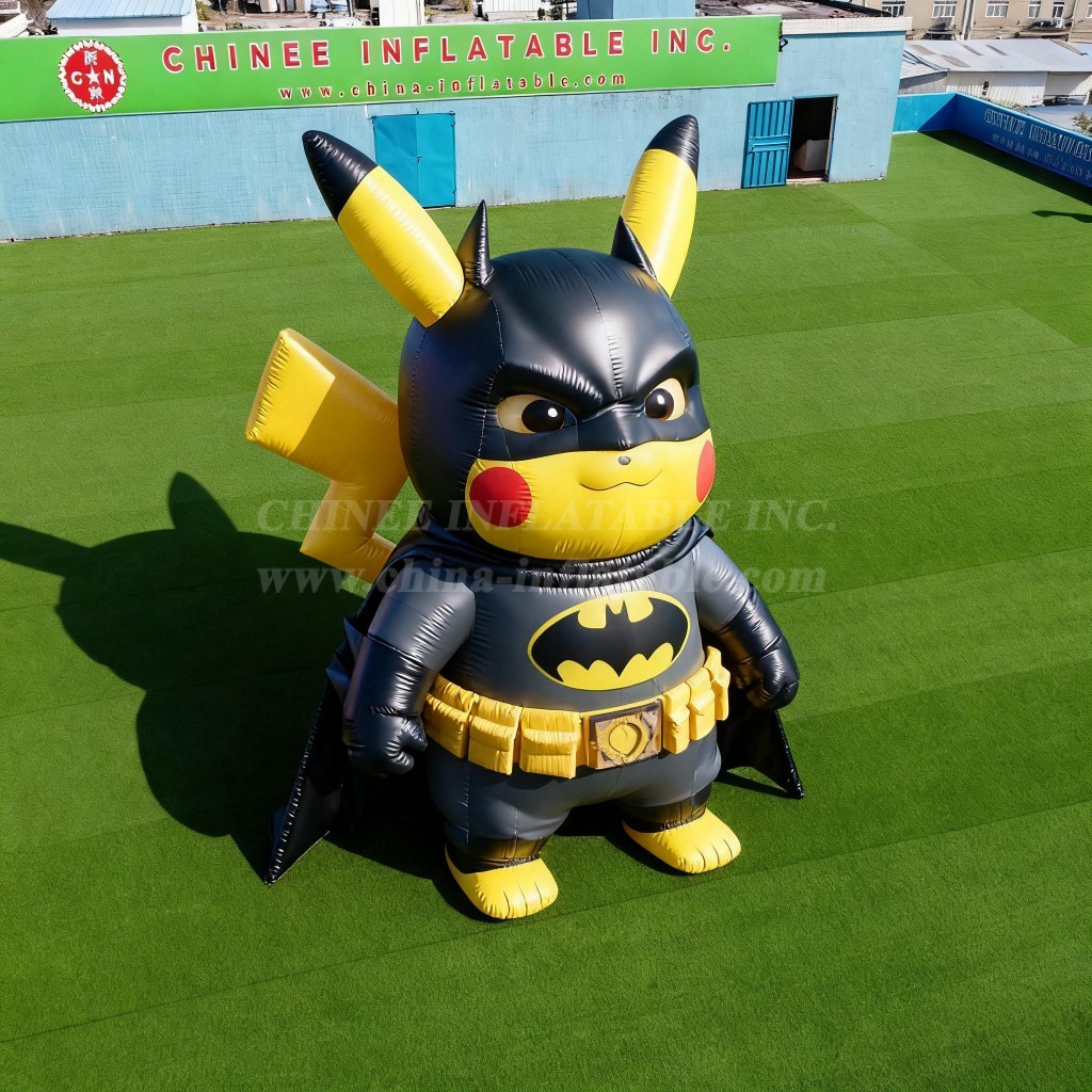 Cartoon3-521 Pikachu Batman Theme Inflatable Cartoons
