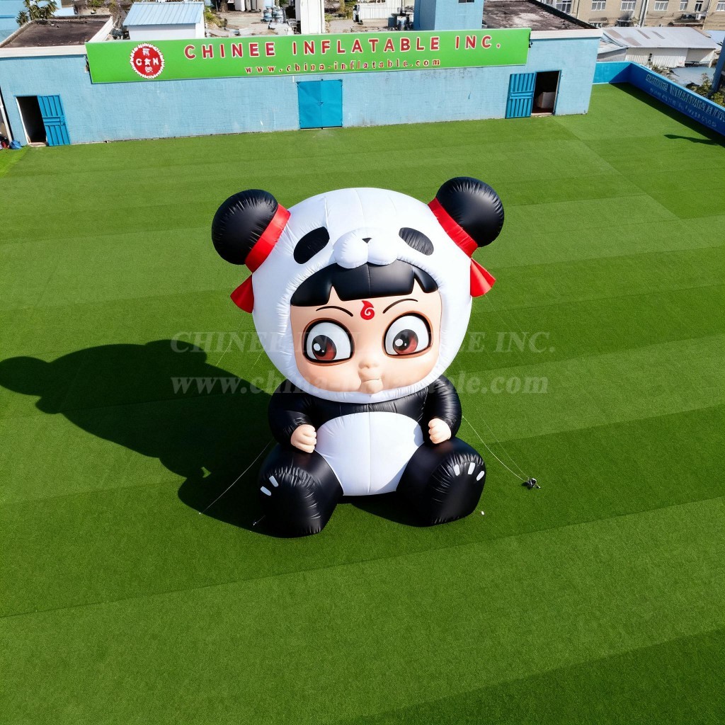 Cartoon3-522 Panda Theme Inflatable Cartoon