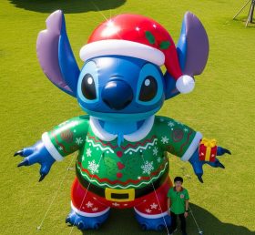 Cartoon3-539 Lilo & Stitch Christmas Inflatable Cartoons