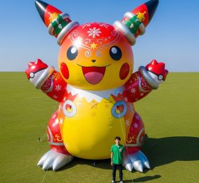 Cartoon3-540 Pikachu Christmas Inflatable Cartoons