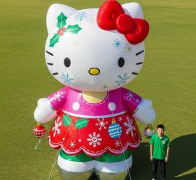 Cartoon3-544 Christmas Hello Kitty Inflatable Cartoons