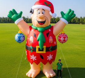 Cartoon3-558 The Flintstones Christmas Inflatable Cartoons