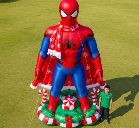 Cartoon3-571 Spider-Man Christmas Theme Inflatable Cartoon