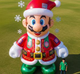 Cartoon3-573 Super Mario Santa Inflatable Cartoons