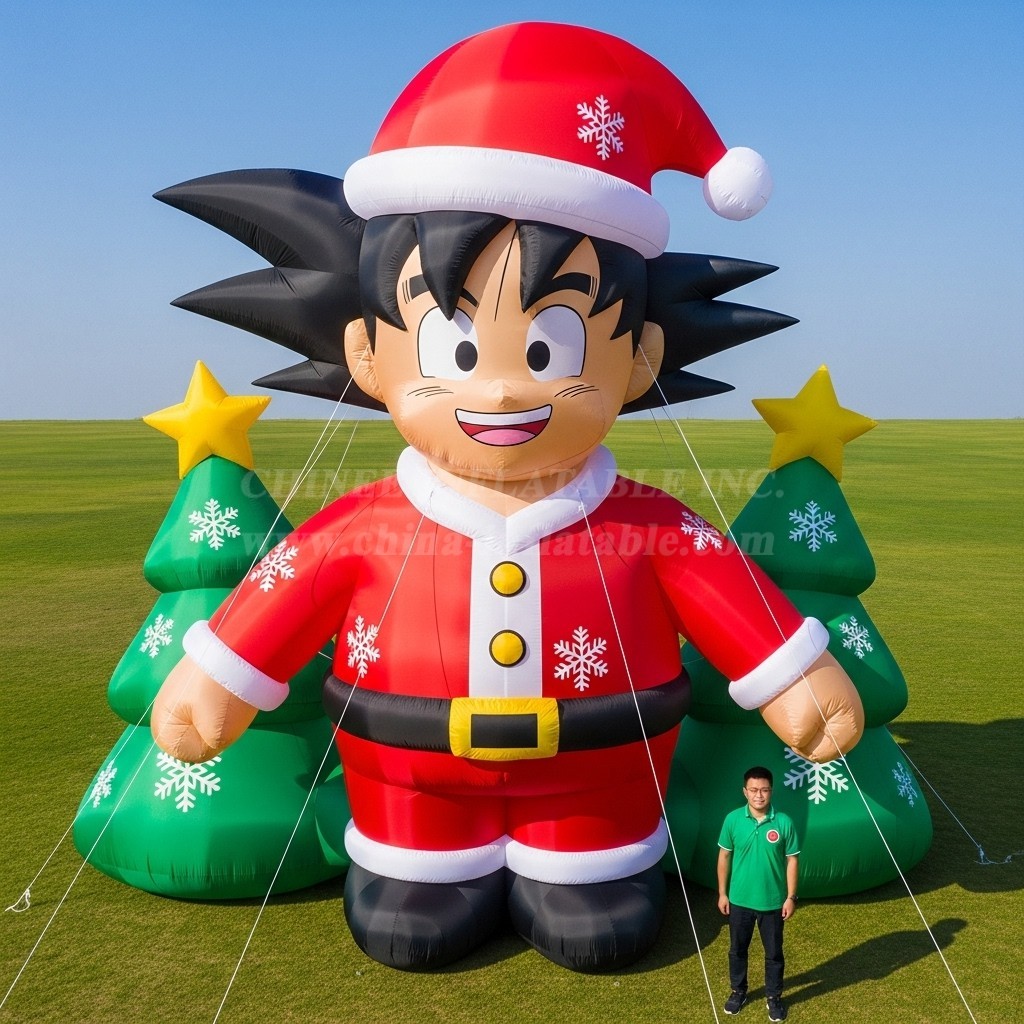 Cartoon3-575 Dragon Ball Santa Claus Inflatable Cartoons