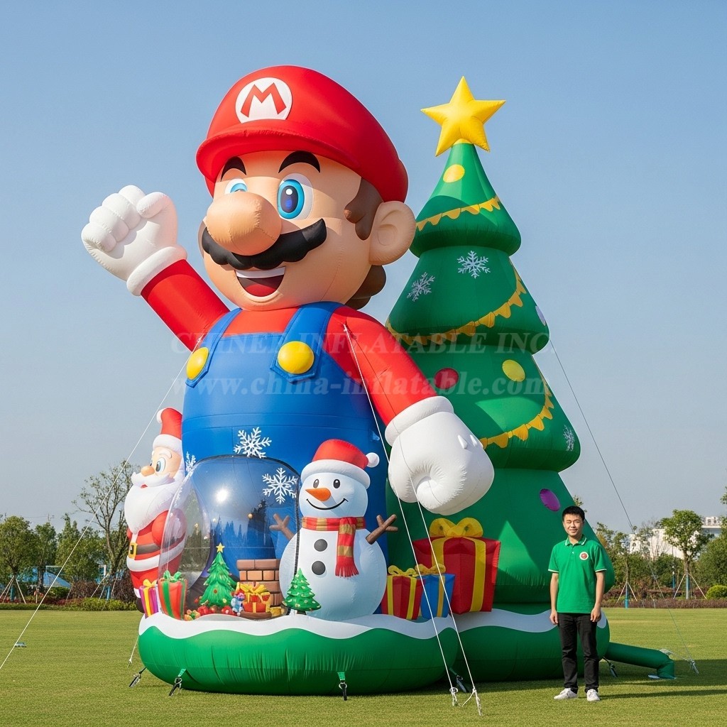 Cartoon3-576 Super Mario Christmas Inflatable Cartoon