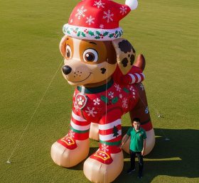 Cartoon3-581 Christmas Dog Inflatable Cartoon