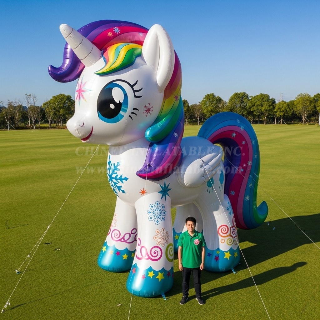 Cartoon3-592 My Little Pony Unicorn Inflatable Cartoon