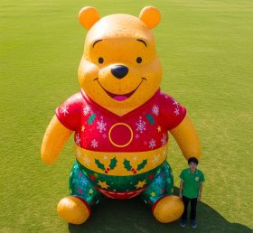 Cartoon3-593 Christmas Winnie the Pooh Inflatable Cartoons