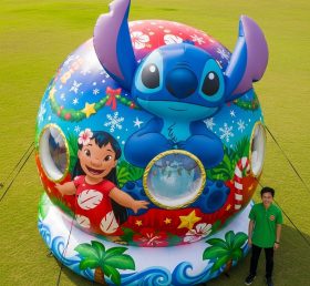 Cartoon3-598 Lilo & Stitch Snow Globe Event Party Decoration