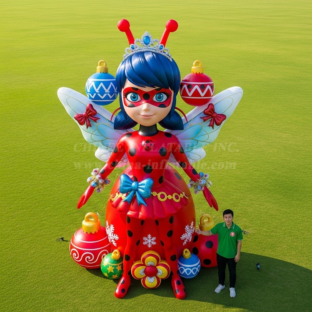 Cartoon3-607 Miraculous Ladybug Theme Inflatable Cartoons