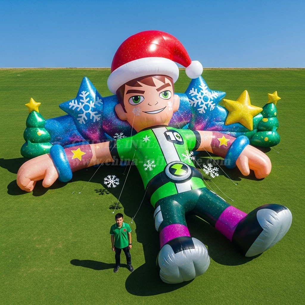 Cartoon3-610 Ben 10 Christmas Inflatable Cartoon