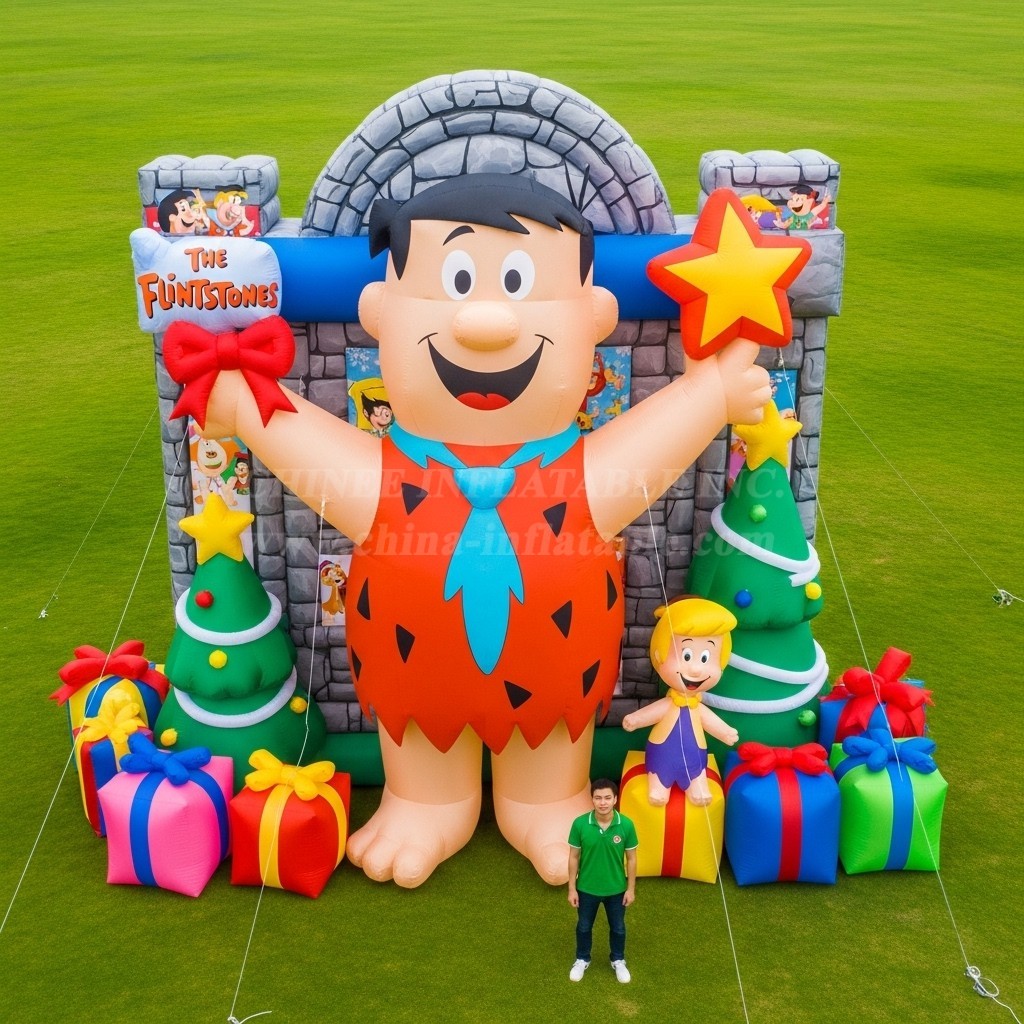 Cartoon3-611 The Flintstones Inflatable Cartoons