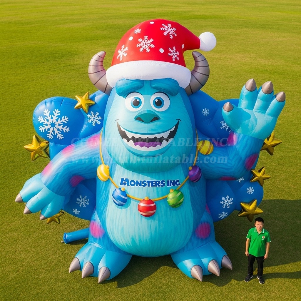Cartoon3-622 Monsters Inc Christmas Inflatable Cartoon