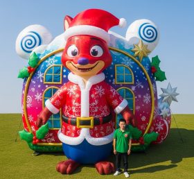 Cartoon3-633 Christmas Zootopia Fox Inflatable Cartoons