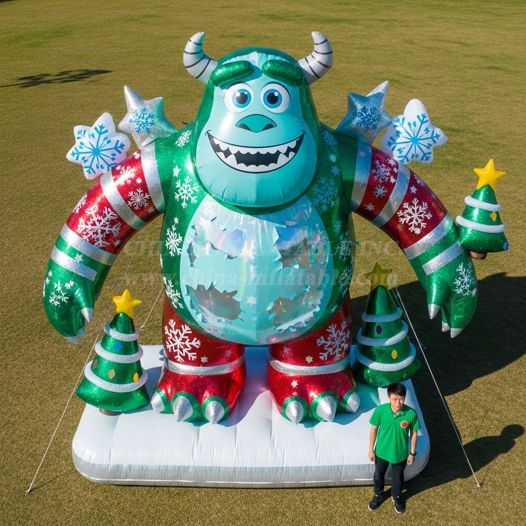 Cartoon3-635 Christmas Monster Inflatable Cartoons
