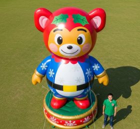 Cartoon3-643 Christmas Bear Inflatable Cartoons