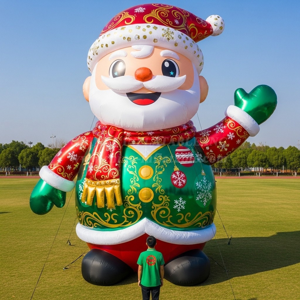Cartoon3-652 Santa Claus Inflatable Cartoon