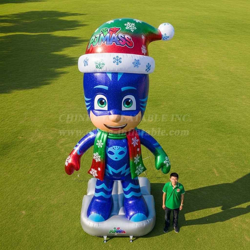 Cartoon3-659 Christmas PJ Masks Inflatable Cartoons