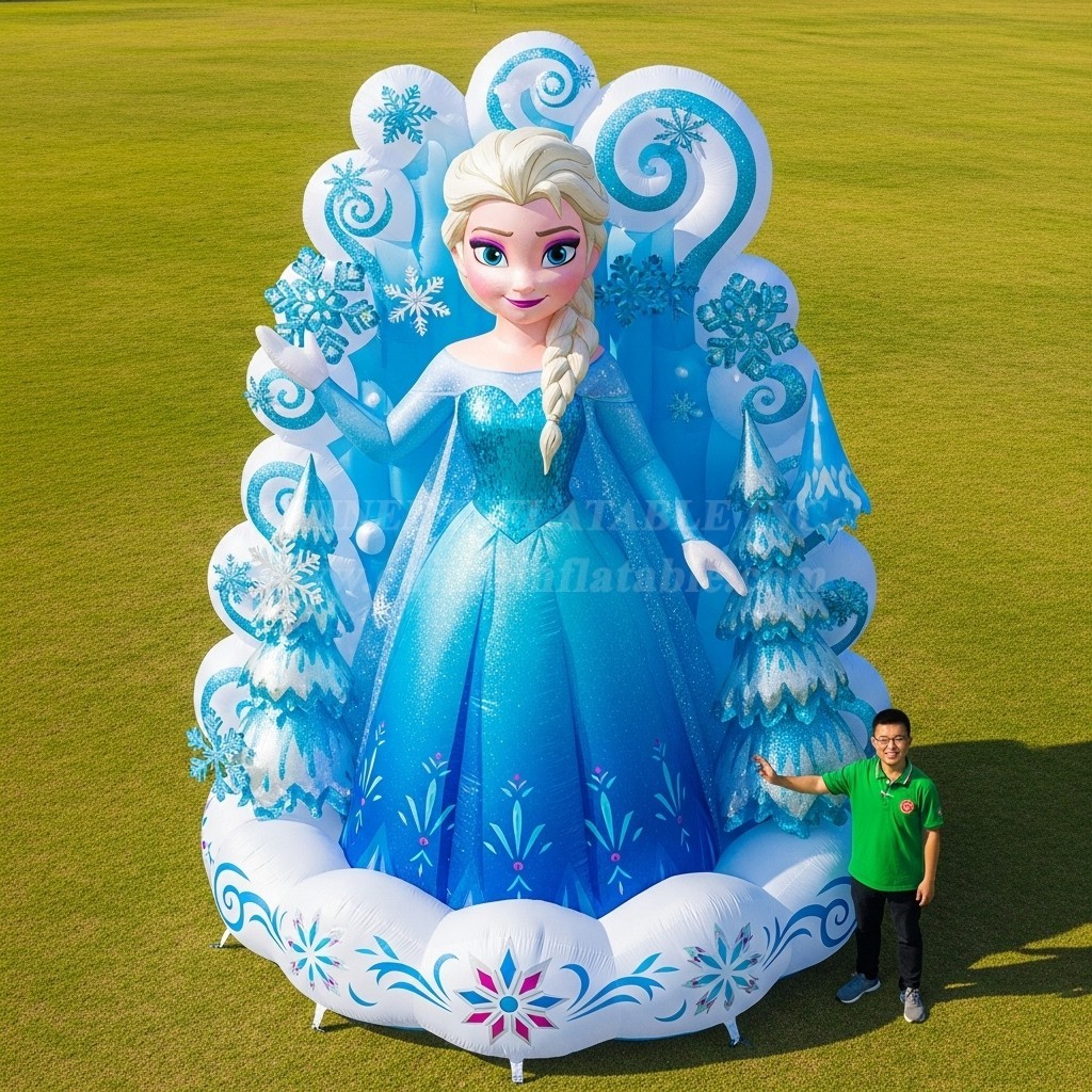 Cartoon3-662 Frozen Princess Inflatable Cartoon
