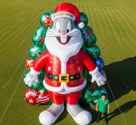 Cartoon3-667 Looney Tunes Santa Inflatable Cartoons