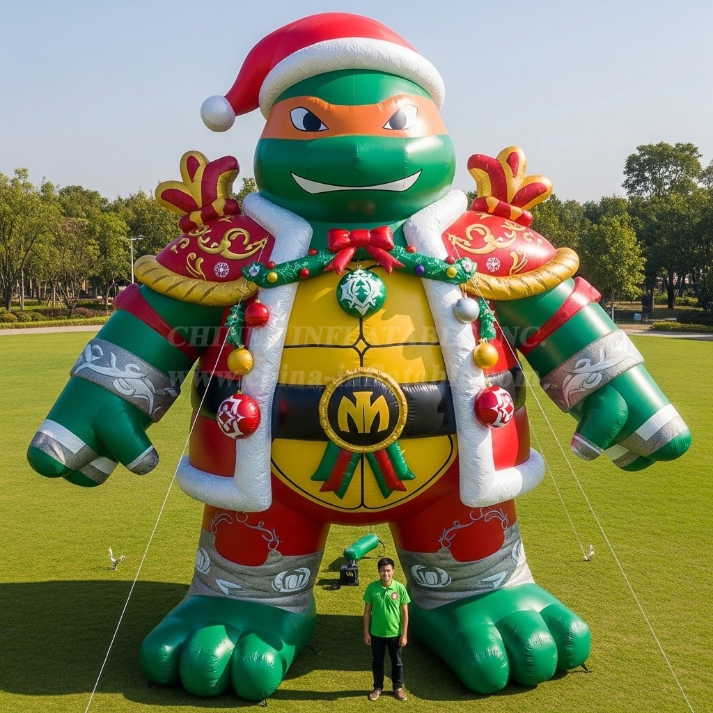 Cartoon3-674 Ninja Turtles Christmas Inflatable Cartoons
