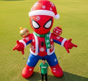 Cartoon3-689 Spider-Man Christmas Inflatable Cartoons