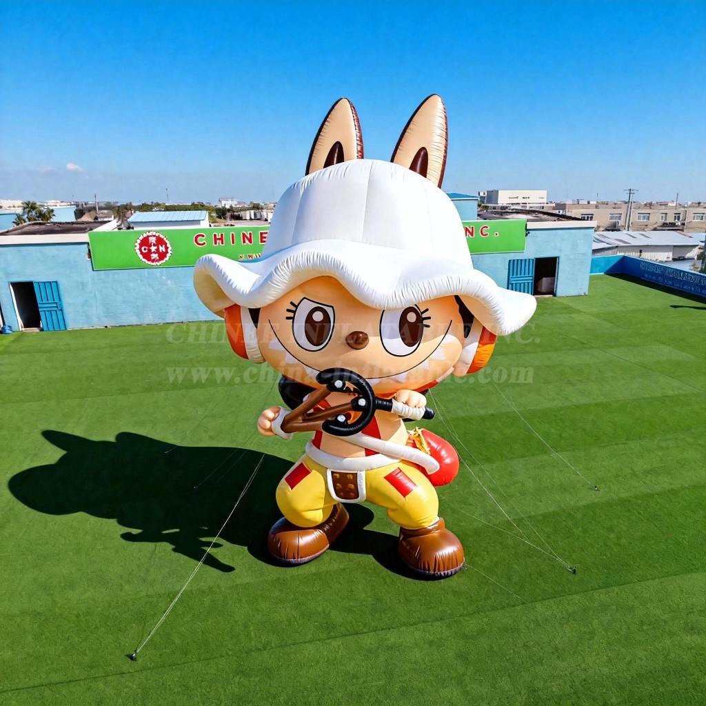 Cartoon3-699 Pop Mart Labubu Usopp Character Inflatable Cartoons