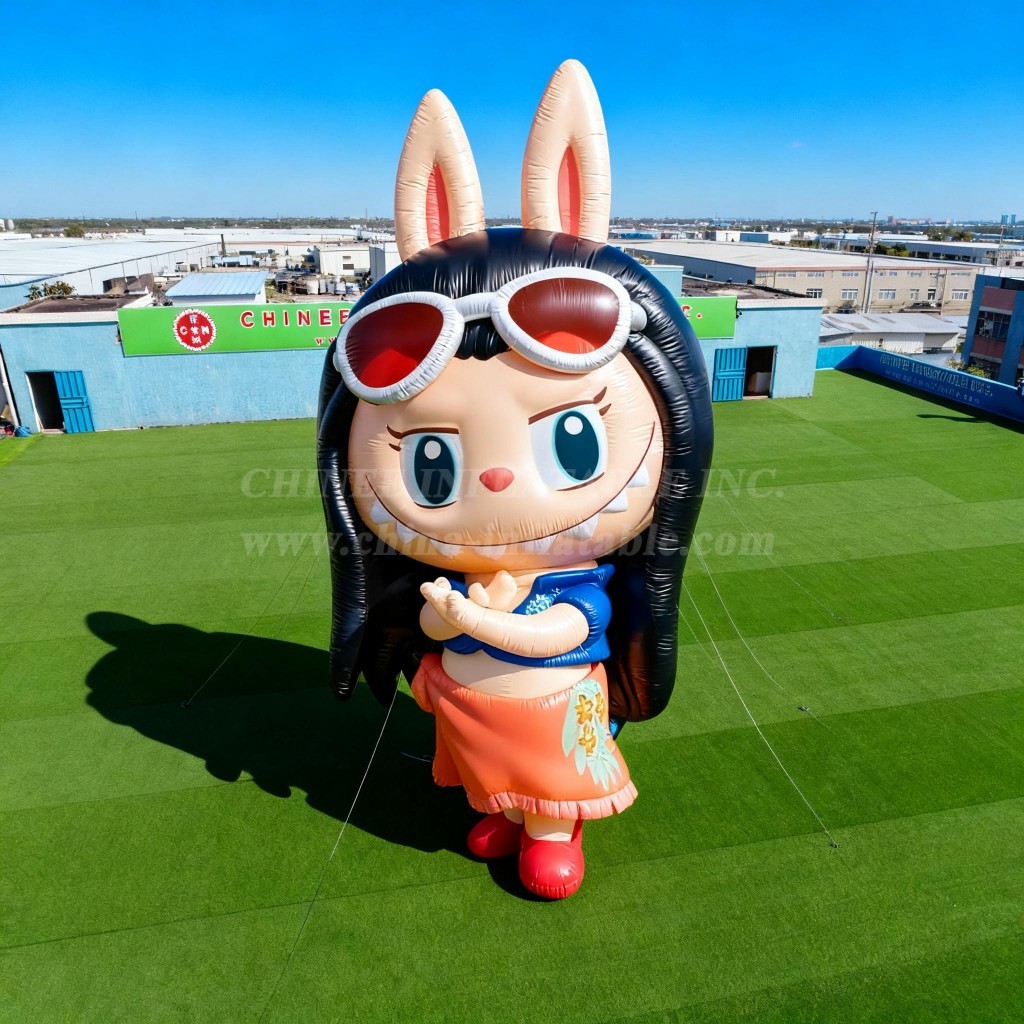 Cartoon3-700 Pop Mart Labubu Nico Robin One Piece Theme Inflatable Cartoons
