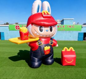 Cartoon3-735 Pop Mart Labubu McDonald's Inflatable Cartoons