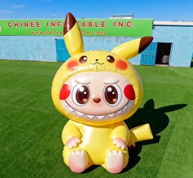 Cartoon3-736 Pop Mart Labubu Pokémon Pikachu Inflatable Cartoons