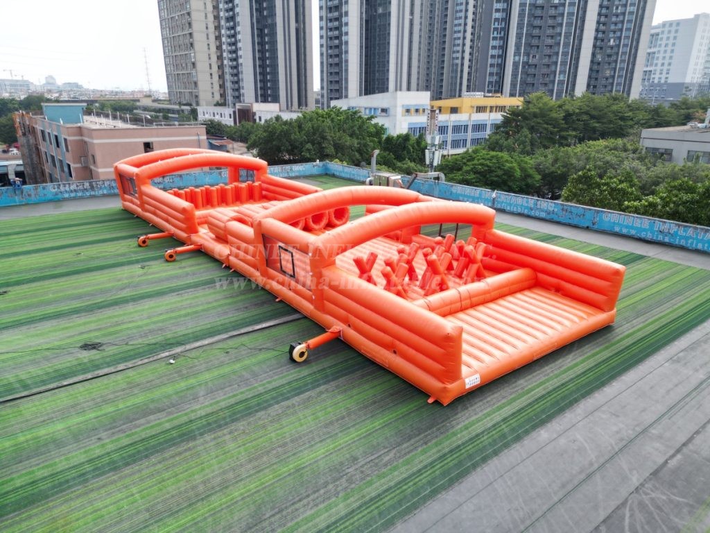 GF2-180 Massive Commercial Inflatable Obstacle Course