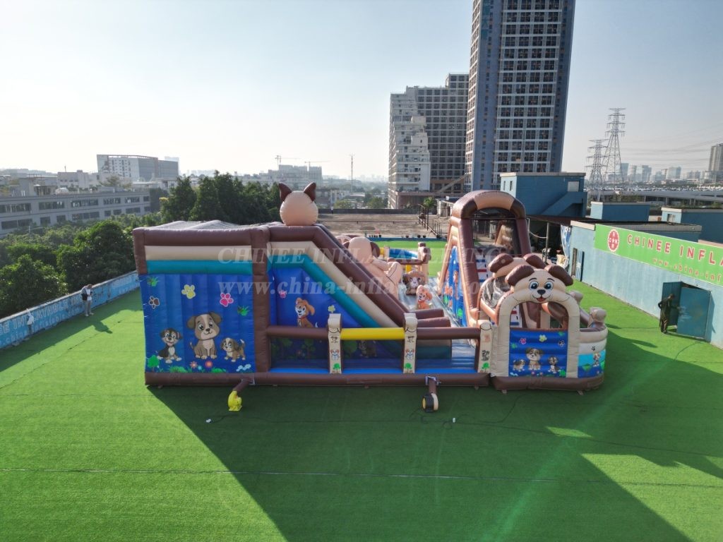 GF2-378 The “Doggy Park” Giant Inflatable Park