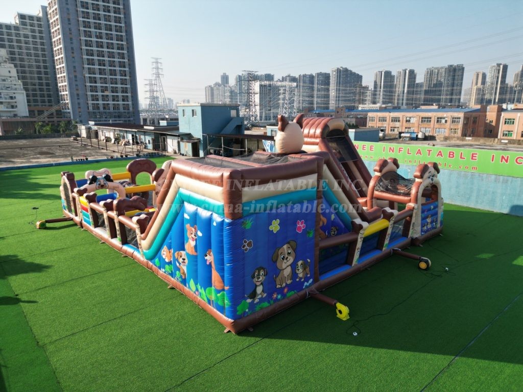 GF2-378 The “Doggy Park” Giant Inflatable Park