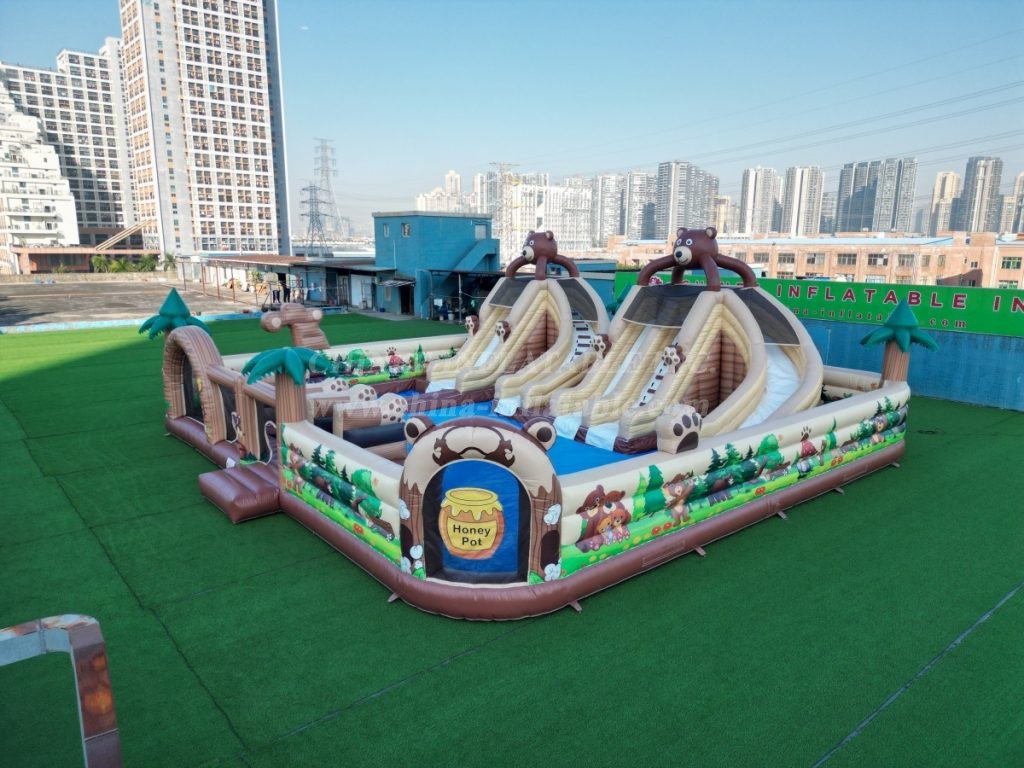 Pool3-430 Bear Theme Pool Water Park